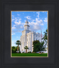 Load image into Gallery viewer, St. George Utah Temple House of Angels Portrait
