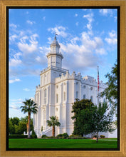 Load image into Gallery viewer, St. George Utah Temple House of Angels Portrait Gallery Wrap
