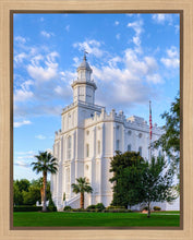 Load image into Gallery viewer, St. George Utah Temple House of Angels Portrait Gallery Wrap
