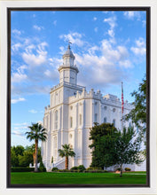 Load image into Gallery viewer, St. George Utah Temple House of Angels Portrait Gallery Wrap
