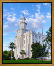 Load image into Gallery viewer, St. George Utah Temple House of Angels Portrait Gallery Wrap
