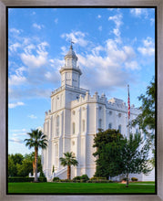 Load image into Gallery viewer, St. George Utah Temple House of Angels Portrait Gallery Wrap
