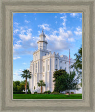 Load image into Gallery viewer, St. George Utah Temple House of Angels Portrait
