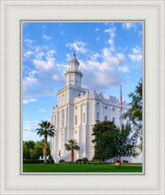 Load image into Gallery viewer, St. George Utah Temple House of Angels Portrait
