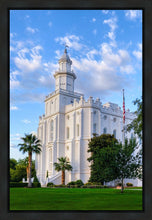 Load image into Gallery viewer, St. George Utah Temple House of Angels Portrait Gallery Wrap
