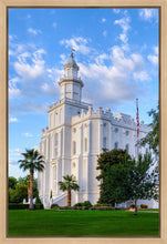 Load image into Gallery viewer, St. George Utah Temple House of Angels Portrait Gallery Wrap
