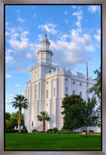 Load image into Gallery viewer, St. George Utah Temple House of Angels Portrait Gallery Wrap
