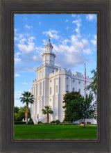Load image into Gallery viewer, St. George Utah Temple House of Angels Portrait
