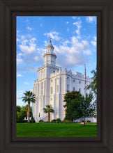 Load image into Gallery viewer, St. George Utah Temple House of Angels Portrait
