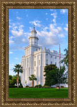 Load image into Gallery viewer, St. George Utah Temple House of Angels Portrait
