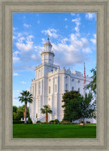 Load image into Gallery viewer, St. George Utah Temple House of Angels Portrait
