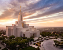 Load image into Gallery viewer, Draper Sunset Aerial
