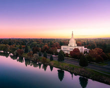 Load image into Gallery viewer, Idaho Falls - Snake River Reflection Aerial
