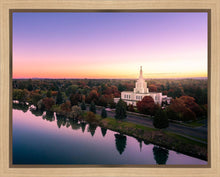 Load image into Gallery viewer, Idaho Falls - Snake River Reflection Aerial
