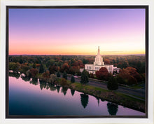 Load image into Gallery viewer, Idaho Falls - Snake River Reflection Aerial
