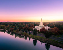 Load image into Gallery viewer, Idaho Falls - Snake River Reflection Aerial
