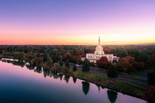 Load image into Gallery viewer, Idaho Falls - Snake River Reflection Aerial
