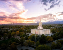 Load image into Gallery viewer, Jordan River Night Glow Aerial
