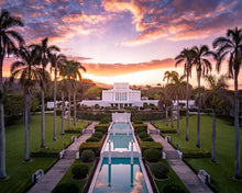 Load image into Gallery viewer, Laie Sunset Aerial
