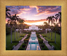 Load image into Gallery viewer, Laie Sunset Aerial
