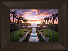 Load image into Gallery viewer, Laie Sunset Aerial
