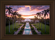 Load image into Gallery viewer, Laie Sunset Aerial

