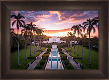 Load image into Gallery viewer, Laie Sunset Aerial
