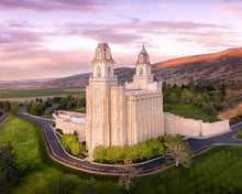 Load image into Gallery viewer, Manti Sunset From On High
