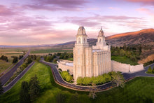 Load image into Gallery viewer, Manti Sunset From On High
