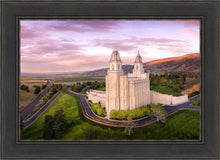Load image into Gallery viewer, Manti Sunset From On High

