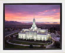 Load image into Gallery viewer, Mt Timpanogos Winter Sunset Aerial
