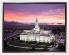 Load image into Gallery viewer, Mt Timpanogos Winter Sunset Aerial
