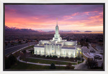 Load image into Gallery viewer, Mt Timpanogos Winter Sunset Aerial
