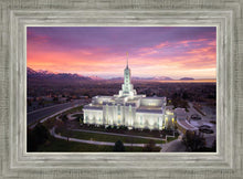 Load image into Gallery viewer, Mt Timpanogos Winter Sunset Aerial
