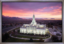 Load image into Gallery viewer, Mt Timpanogos Winter Sunset Aerial
