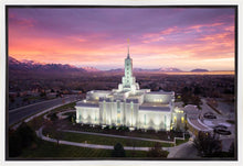 Load image into Gallery viewer, Mt Timpanogos Winter Sunset Aerial
