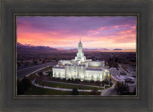 Load image into Gallery viewer, Mt Timpanogos Winter Sunset Aerial
