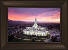 Load image into Gallery viewer, Mt Timpanogos Winter Sunset Aerial
