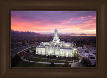 Load image into Gallery viewer, Mt Timpanogos Winter Sunset Aerial
