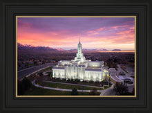 Load image into Gallery viewer, Mt Timpanogos Winter Sunset Aerial
