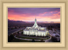 Load image into Gallery viewer, Mt Timpanogos Winter Sunset Aerial
