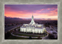 Load image into Gallery viewer, Mt Timpanogos Winter Sunset Aerial
