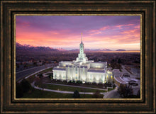 Load image into Gallery viewer, Mt Timpanogos Winter Sunset Aerial
