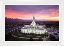 Load image into Gallery viewer, Mt Timpanogos Winter Sunset Aerial
