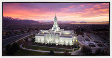 Load image into Gallery viewer, Mt Timpanogos Winter Sunset Aerial
