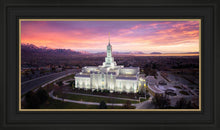 Load image into Gallery viewer, Mt Timpanogos Winter Sunset Aerial
