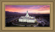 Load image into Gallery viewer, Mt Timpanogos Winter Sunset Aerial
