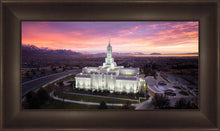 Load image into Gallery viewer, Mt Timpanogos Winter Sunset Aerial
