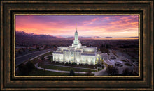 Load image into Gallery viewer, Mt Timpanogos Winter Sunset Aerial
