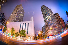 Load image into Gallery viewer, Manhattan Night Fisheye

